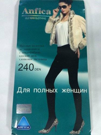 Купить Anfica матовые колготки для полных женщин в интернет магазине Bashmak.kz